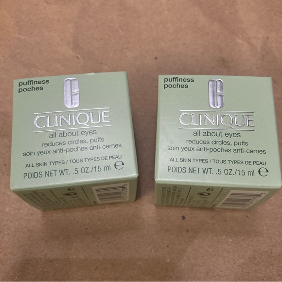 2 x Clinique all about eyes